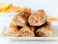 Рецепта Баклава с кадаиф, орехи, грис, канела и захарен сироп
